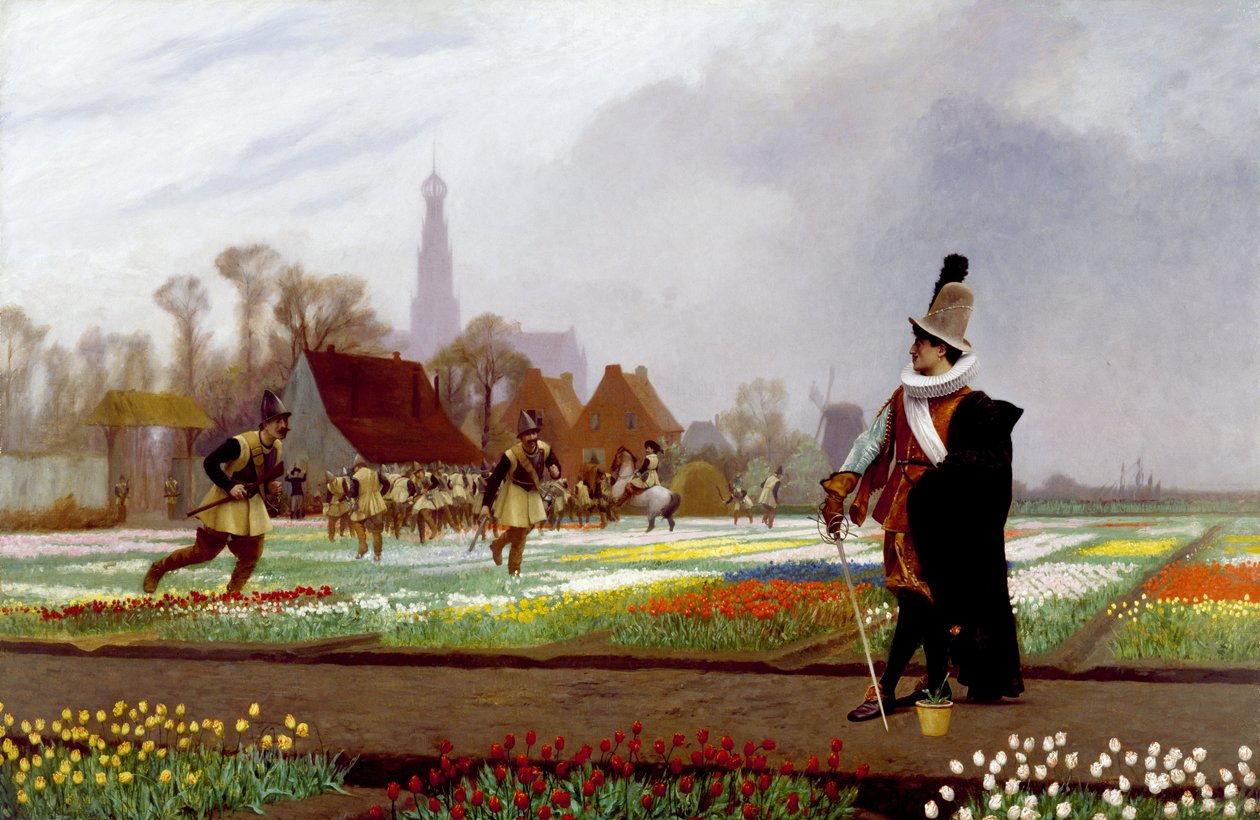 Tulipán őrület alkotó: Jean Leon Gerome