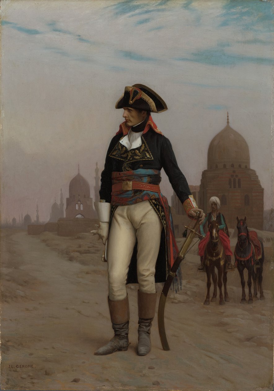 Napóleon Egyiptomban alkotó: Jean Leon Gerome