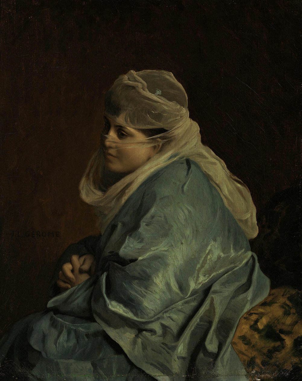 Konstantinápolyi nő alkotó: Jean Leon Gerome