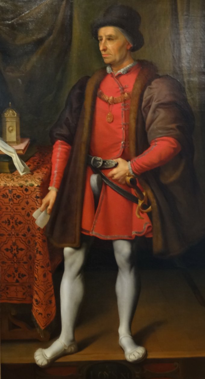 XI. Lajos, Franciaország királya (1423-1483) alkotó: Jean Leonard Lugardon