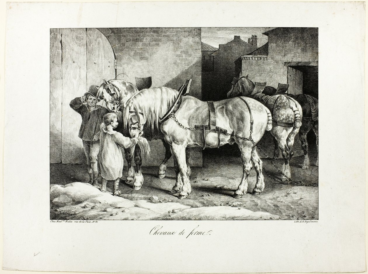 Tanyasi lovak alkotó: Jean Louis André Théodore Géricault