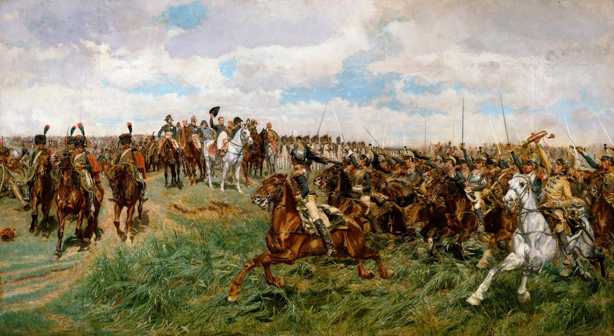 1807, Friedland, kb. 1861-75. alkotó: Jean Louis Ernest Meissonier