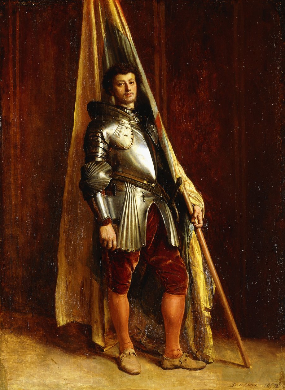 A Háború embere; A háború embere, alkotó: Jean Louis Ernest Meissonier