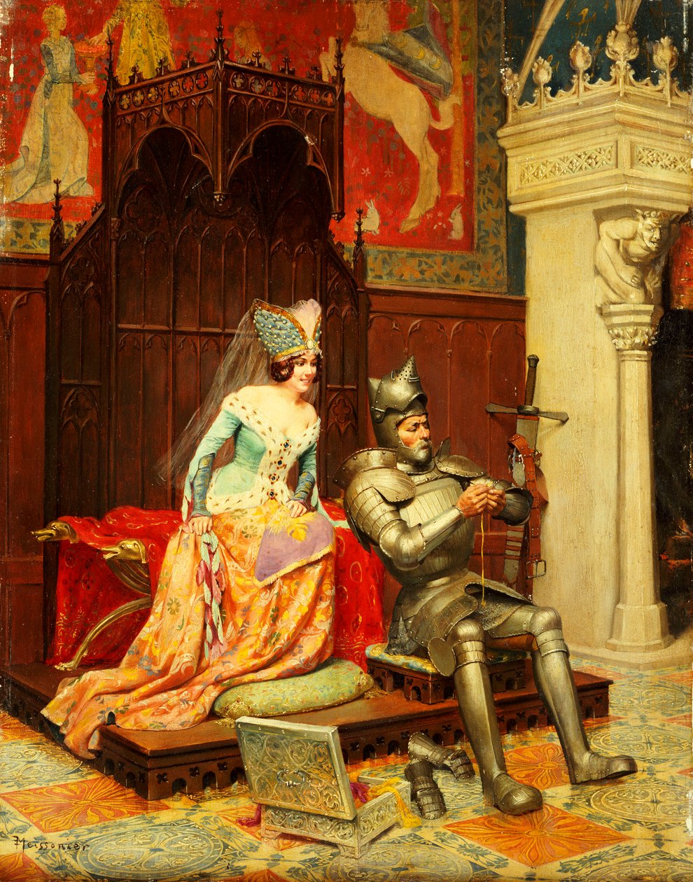 Artúr legenda alkotó: Jean Louis Ernest Meissonier