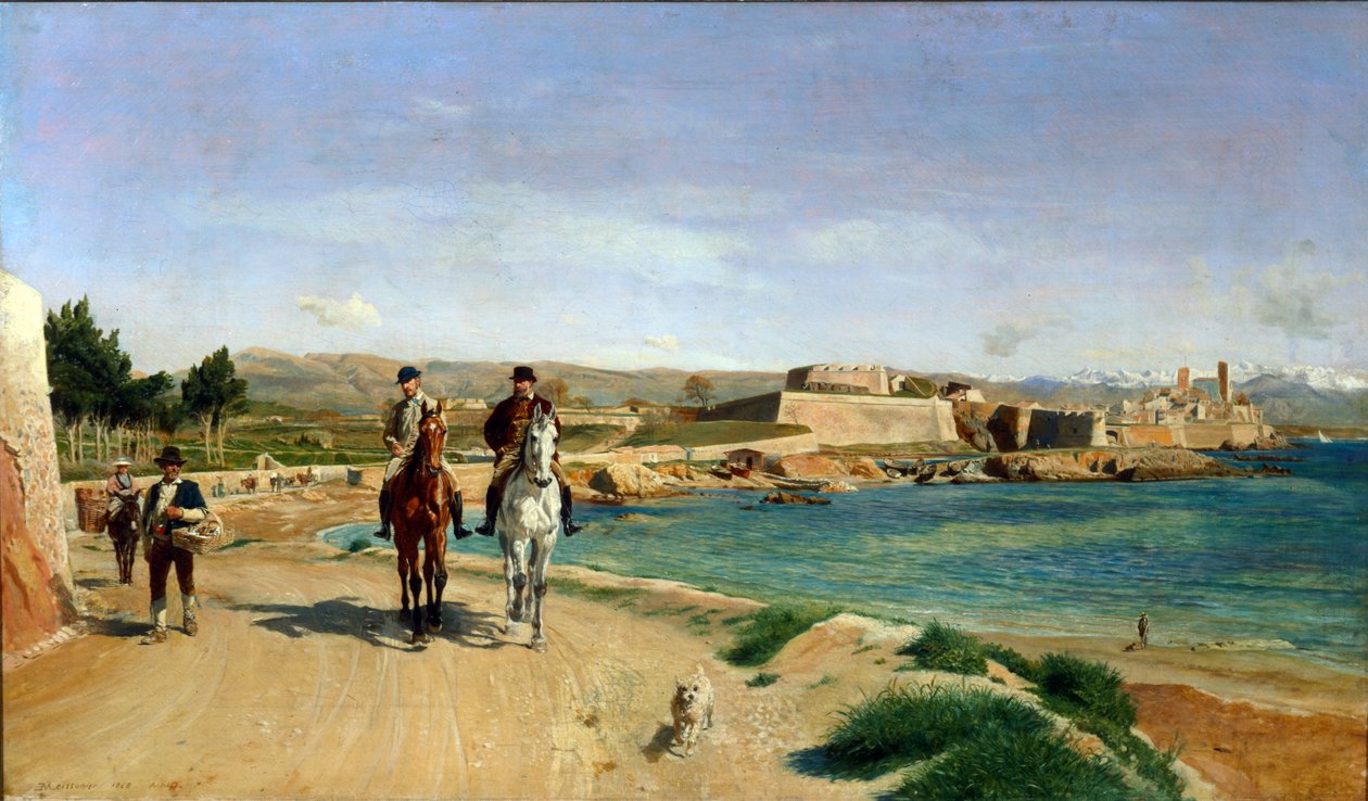 Antibes Lovaglás alkotó: Jean Louis Ernest Meissonier