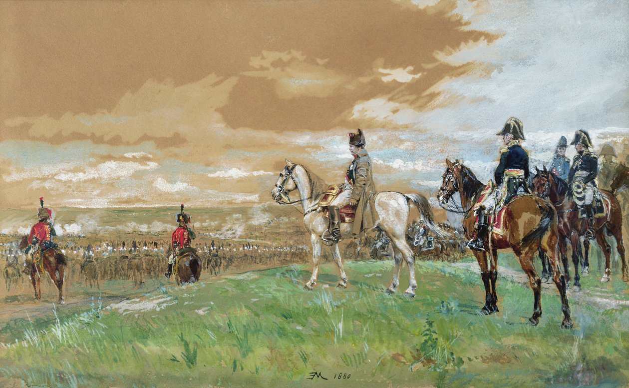 Jéna (Napóleon lóháton) 1880 alkotó: Jean Louis Ernest Meissonier