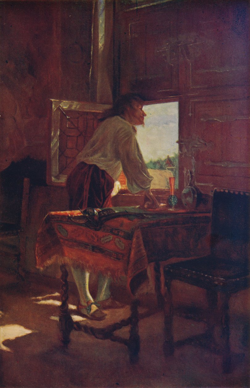 Latten kacsa, 1857, c1915 alkotó: Jean Louis Ernest Meissonier