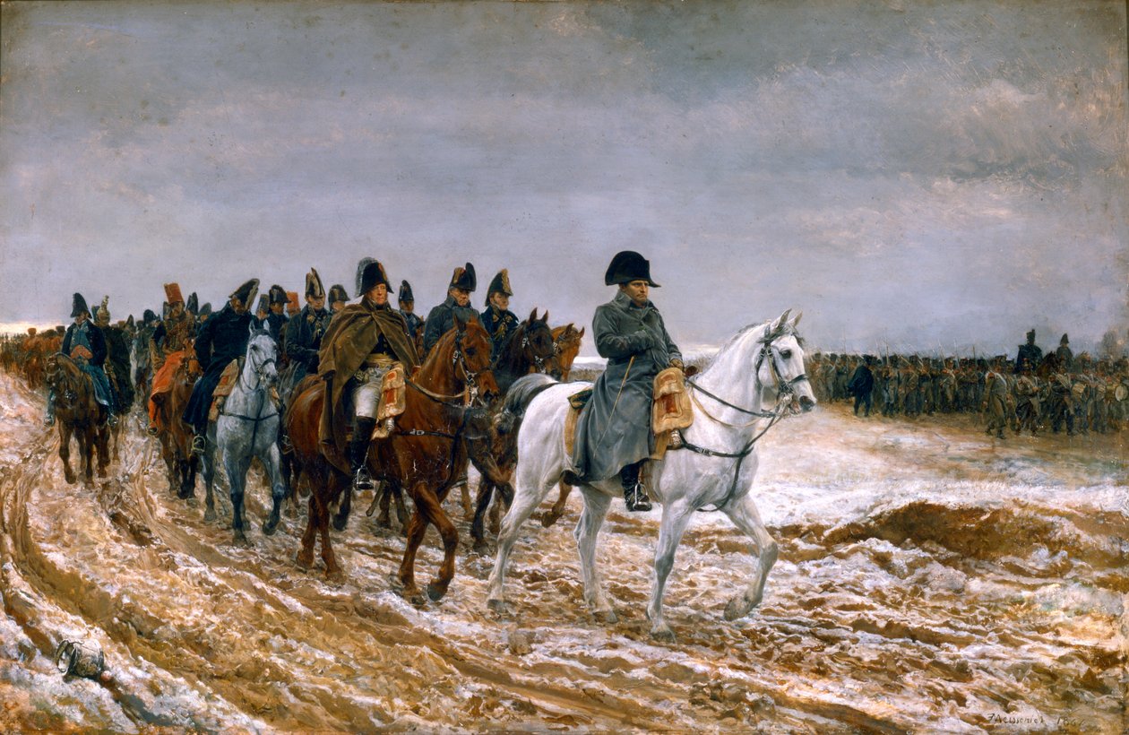 „Franciaország hadjárata 1814”, 1864 alkotó: Jean Louis Ernest Meissonier
