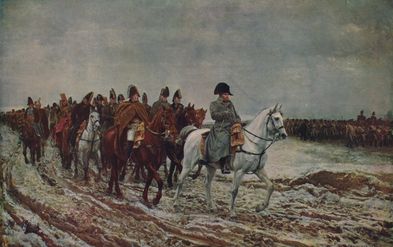 Napóleon az 1814-es, 1864-es, 1915-ös francia hadjárat alatt alkotó: Jean Louis Ernest Meissonier
