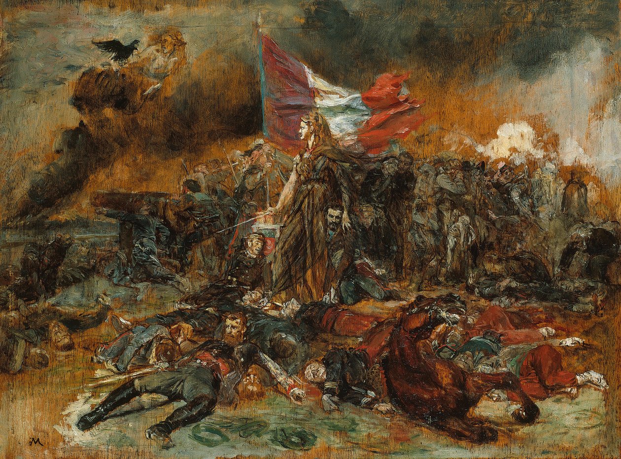 Párizs védelme alkotó: Jean Louis Ernest Meissonier