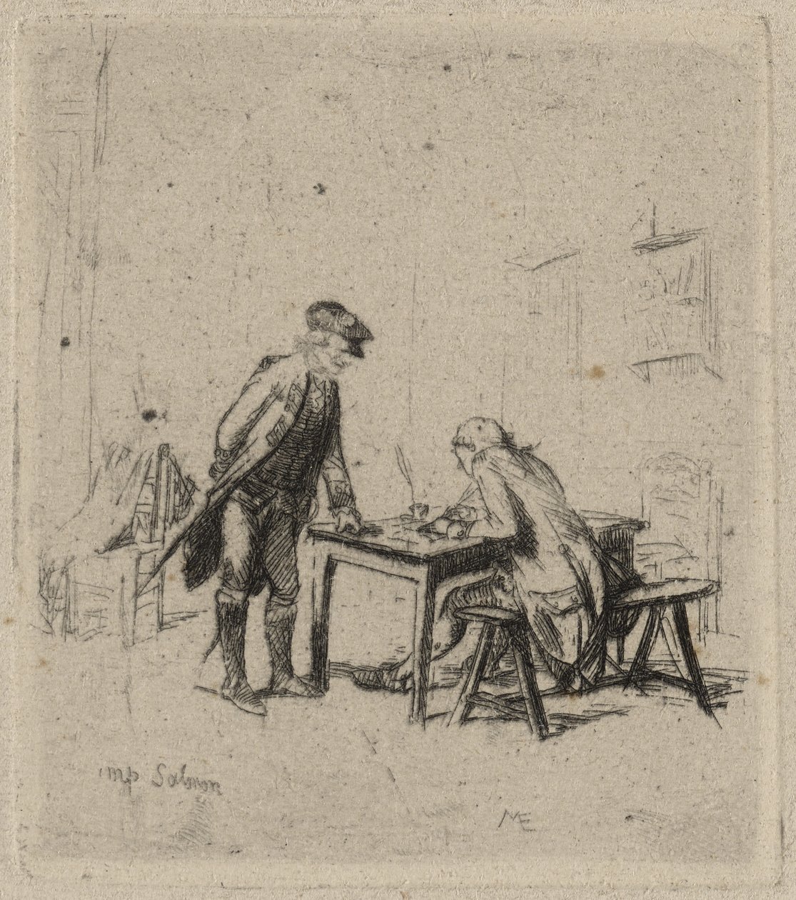 Névtelen alkotó: Jean Louis Ernest Meissonier