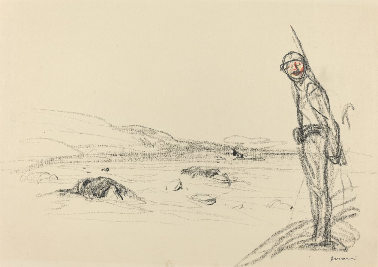 A Marne mentén alkotó: Jean Louis Forain