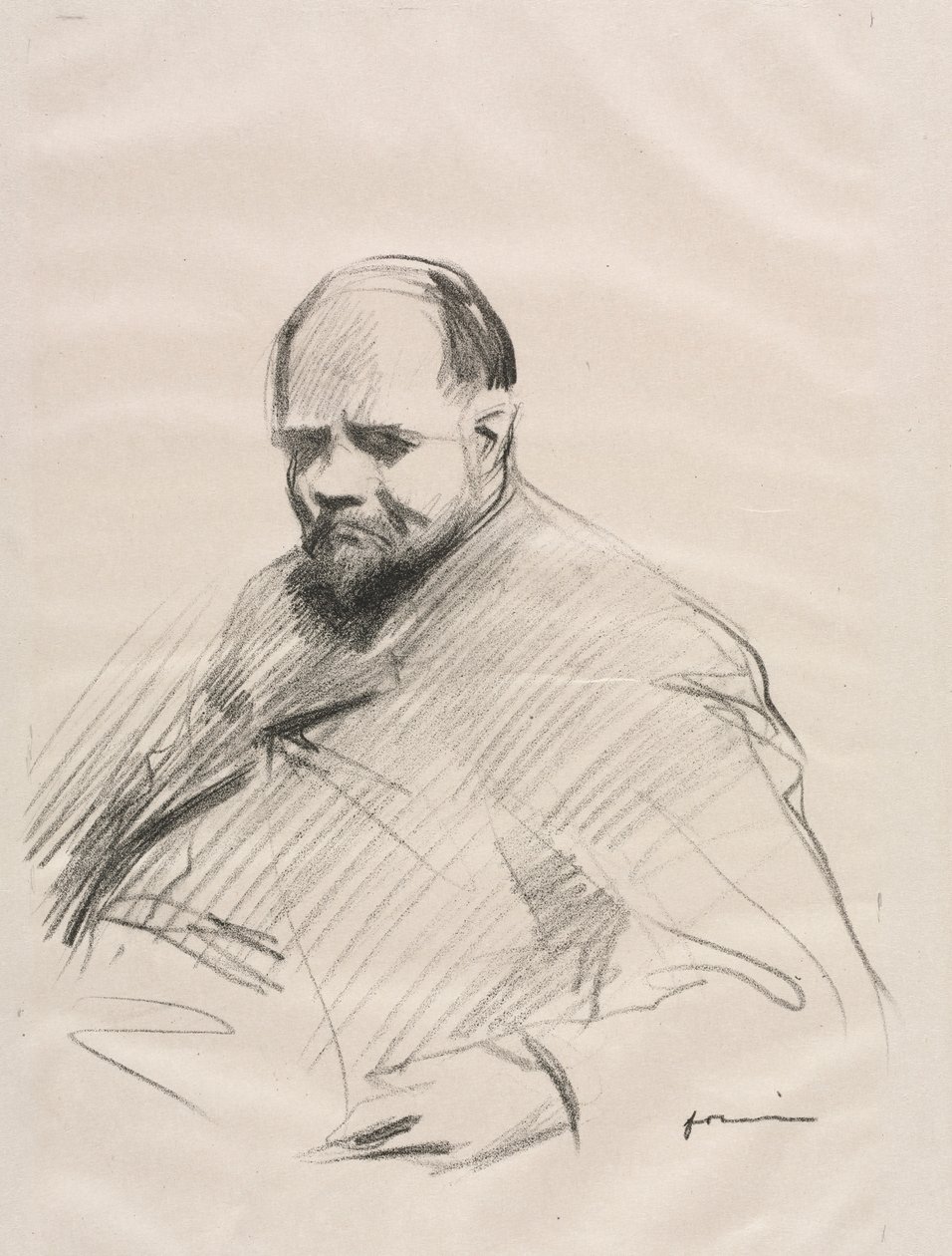Ambroise Vollard. alkotó: Jean Louis Forain