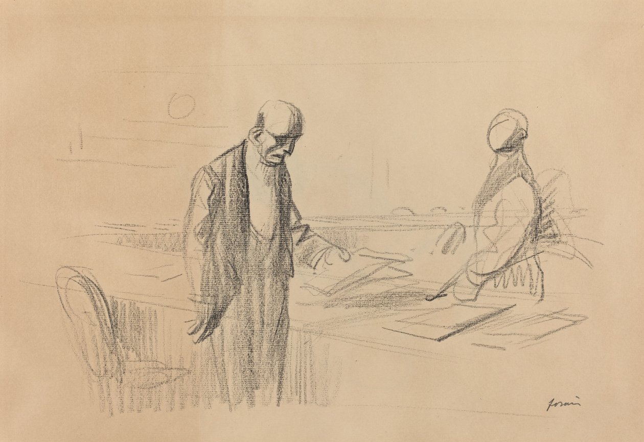 A Konferencián c. 1919. alkotó: Jean Louis Forain