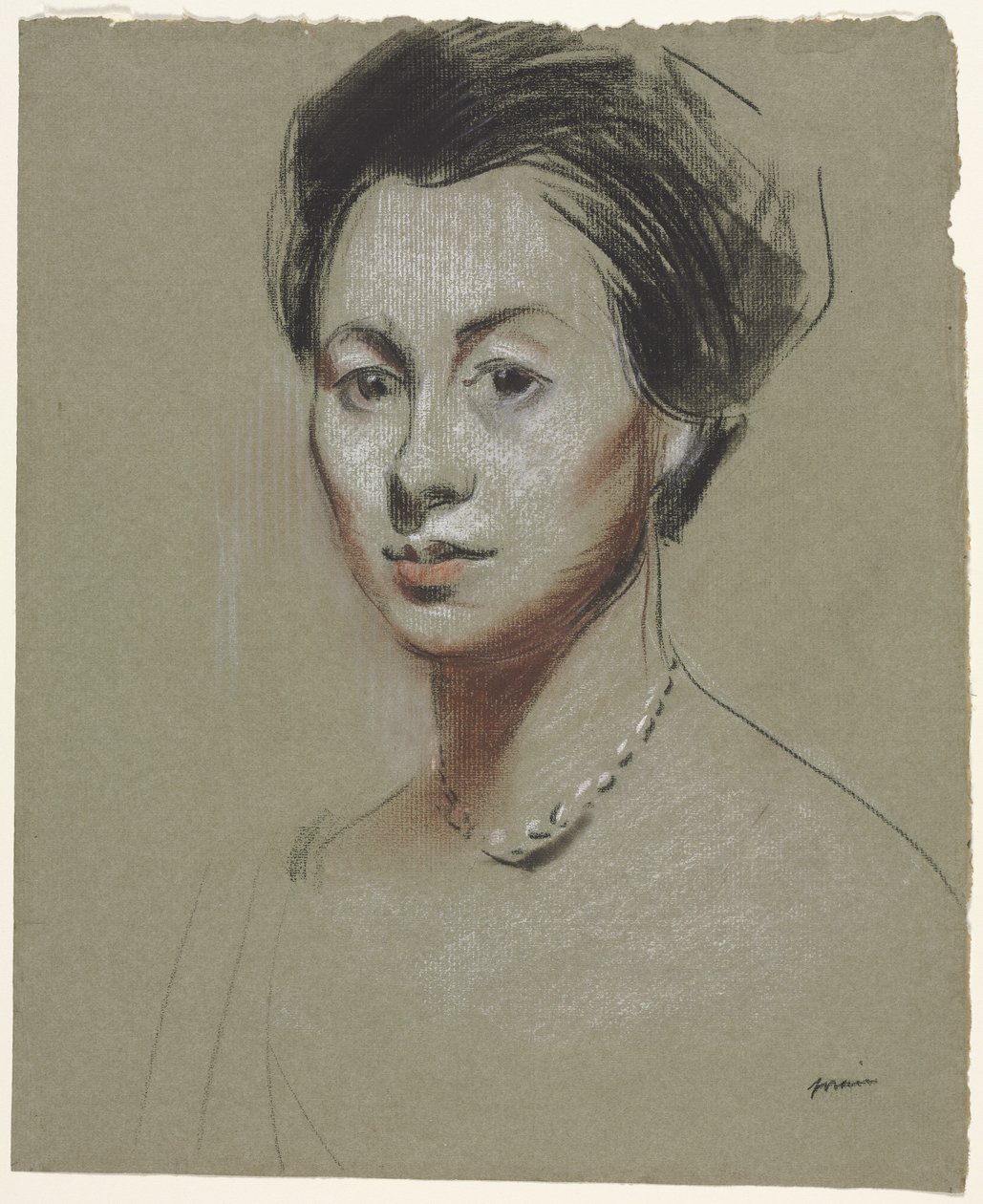 Ava Mendelsohn, 1800-as évek negyedik negyede vagy 1900-as évek első harmada. alkotó: Jean Louis Forain
