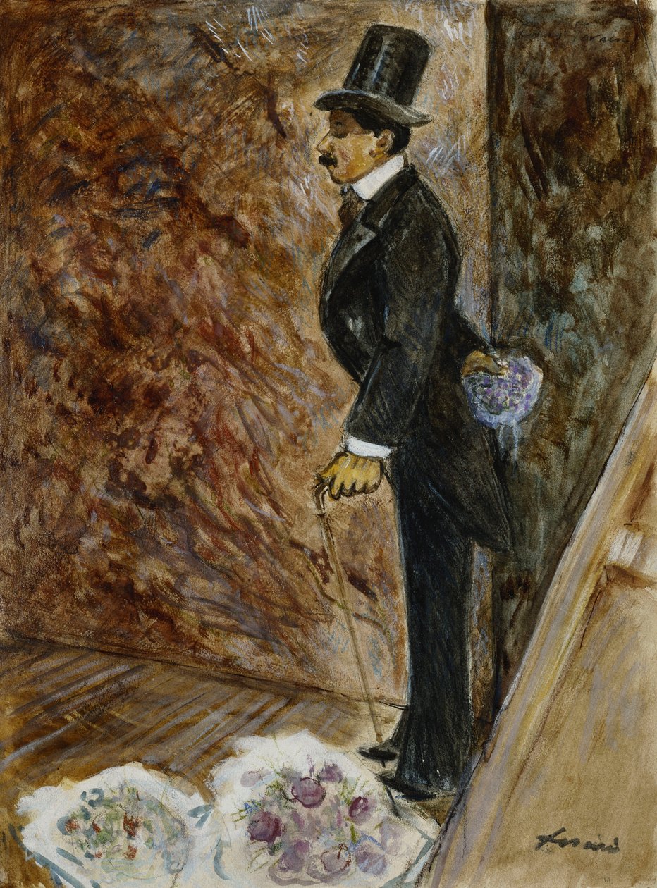 A Színpad mögött; A színfalak mögött, 1878 alkotó: Jean Louis Forain