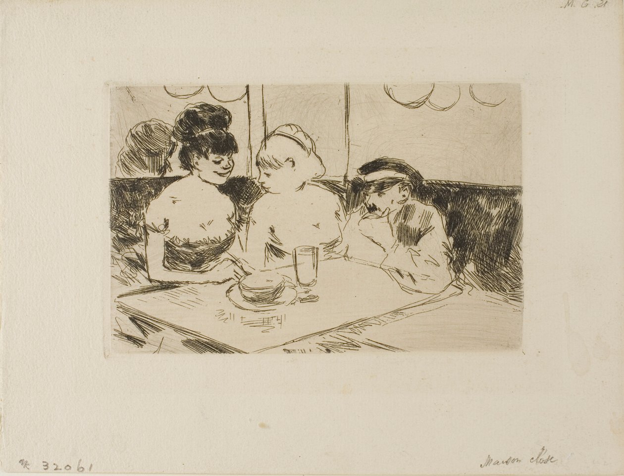Bordélyház alkotó: Jean Louis Forain