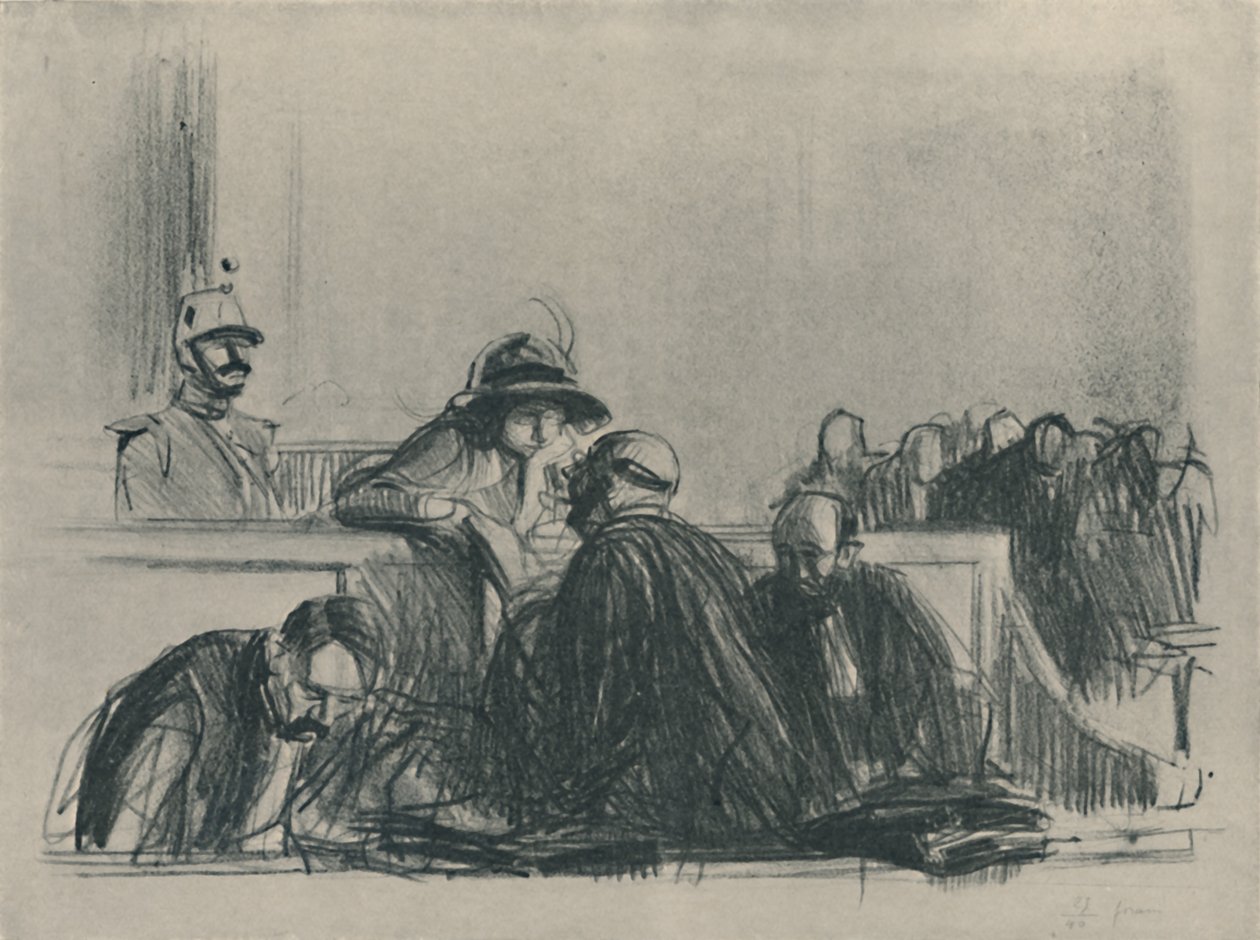 Jogtanácsos, 1919 alkotó: Jean Louis Forain