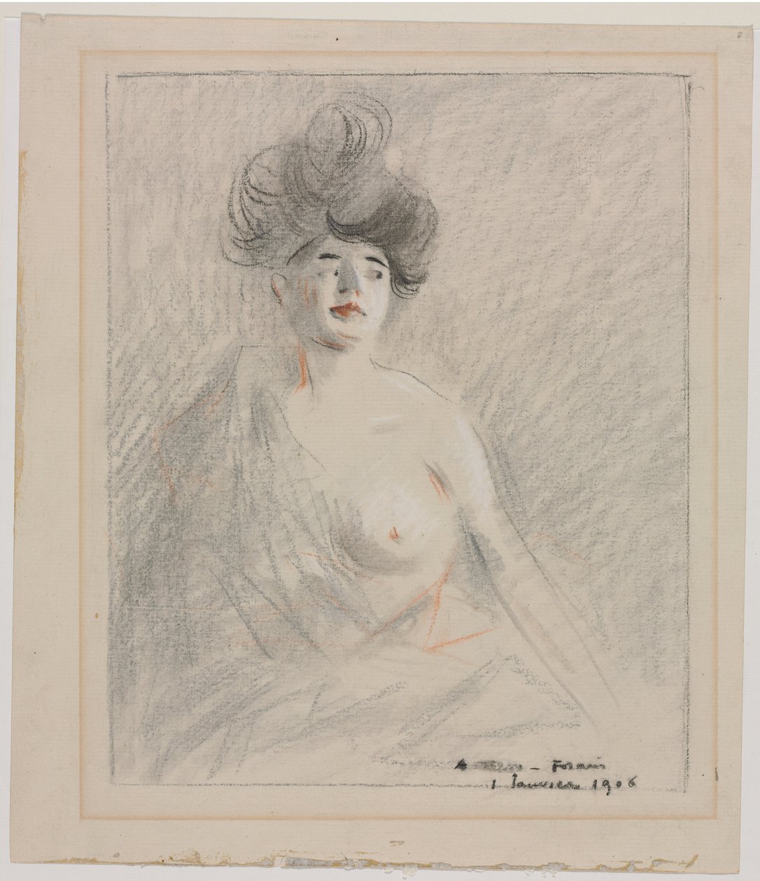 udvarhölgy, 1906. alkotó: Jean Louis Forain