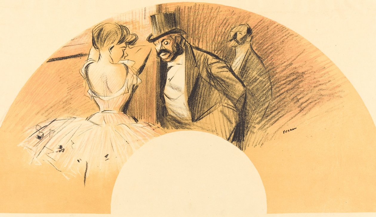 Ventilátor alkotó: Jean Louis Forain