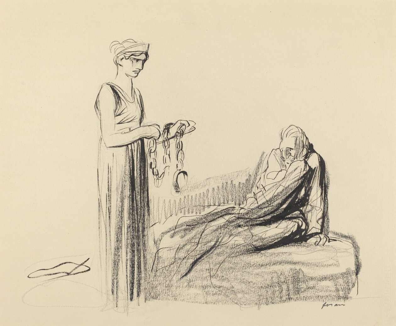 Béklyók alkotó: Jean Louis Forain