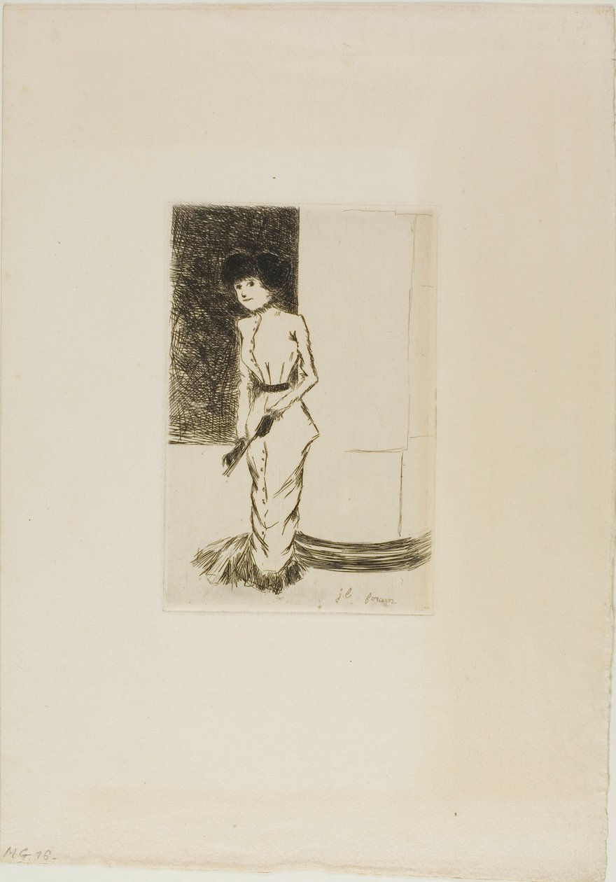 Címlapkép a Croquis Parisiensből alkotó: Jean Louis Forain