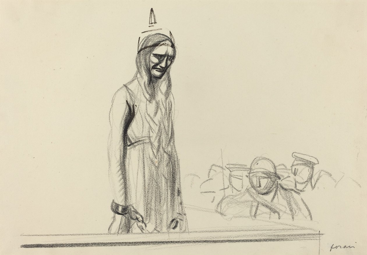 Germania a bírák előtt alkotó: Jean Louis Forain