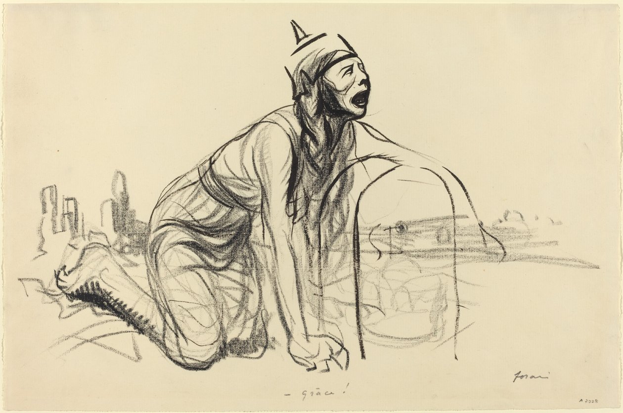 Kegyelem! alkotó: Jean Louis Forain
