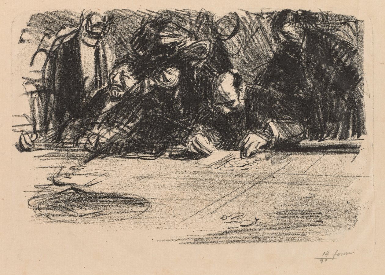 játékosok csoportja alkotó: Jean Louis Forain
