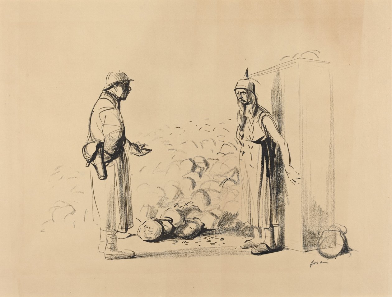 "Louis" elrejtése alkotó: Jean Louis Forain
