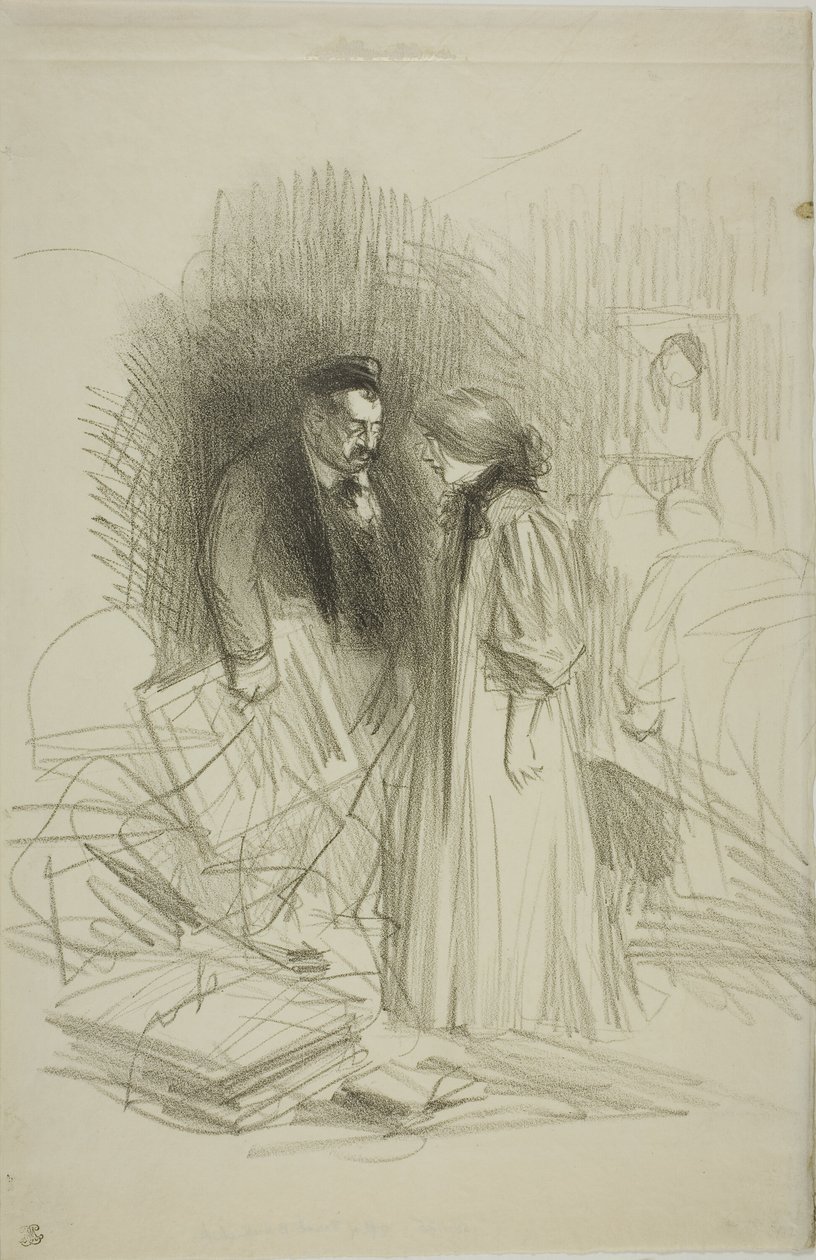"Nem merem még levenni őket... túlságosan fájna neki" alkotó: Jean Louis Forain