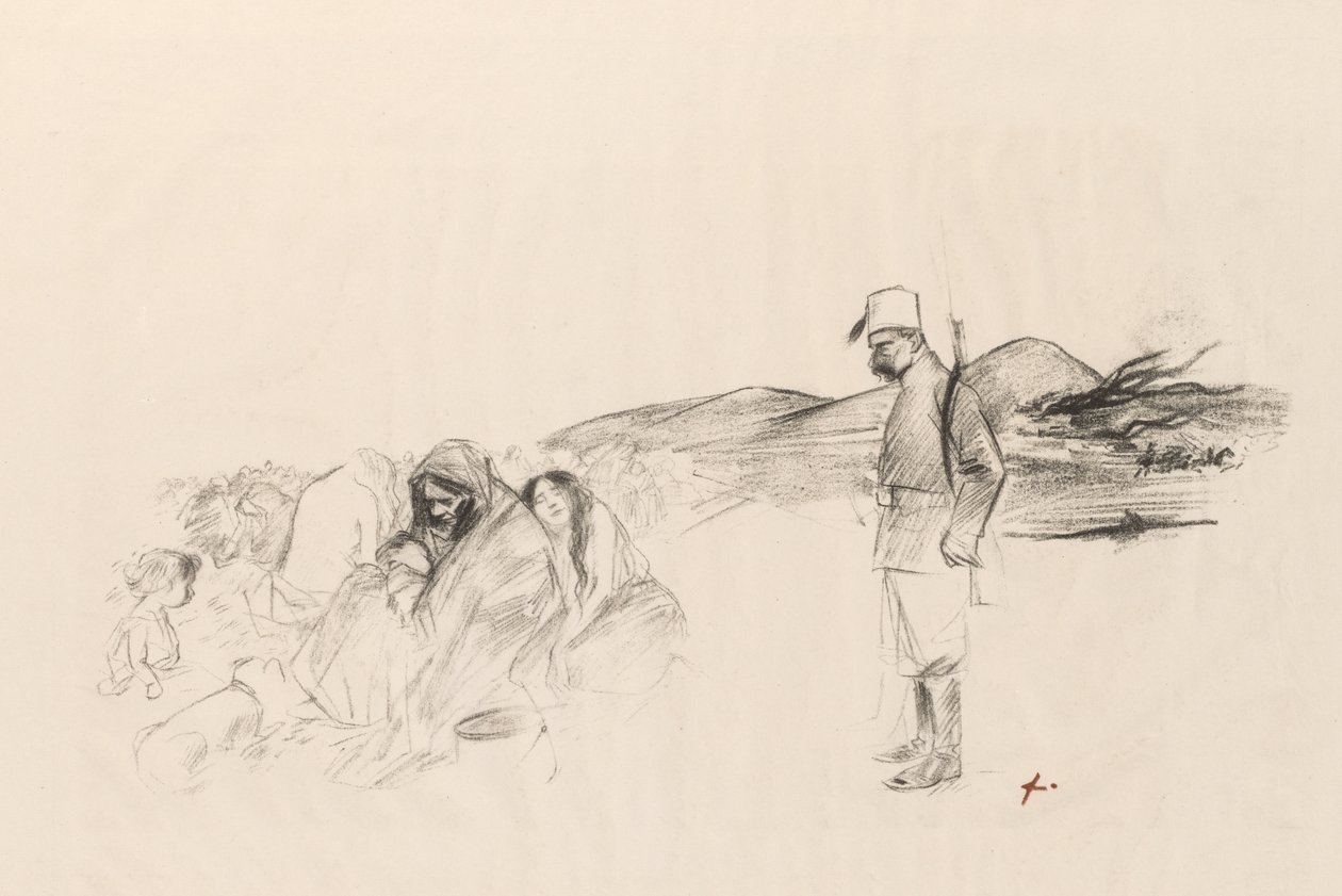 Görögországban. alkotó: Jean Louis Forain