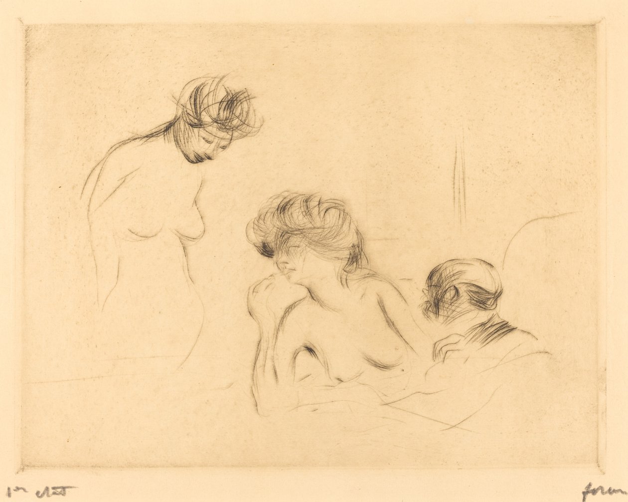 Privát szobában (harmadik lemez) alkotó: Jean Louis Forain