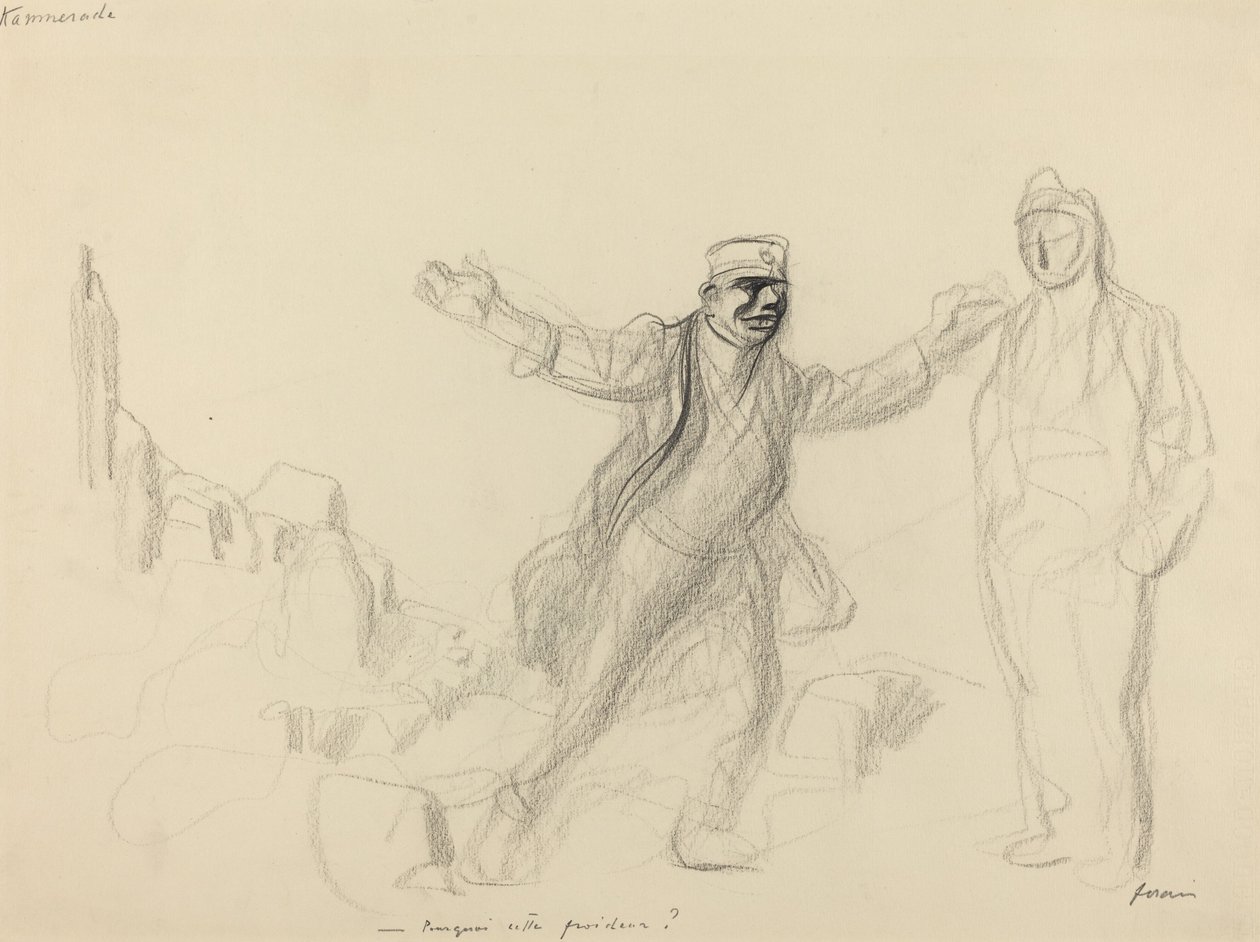 Kammerad. Miért ez a hidegség? alkotó: Jean Louis Forain