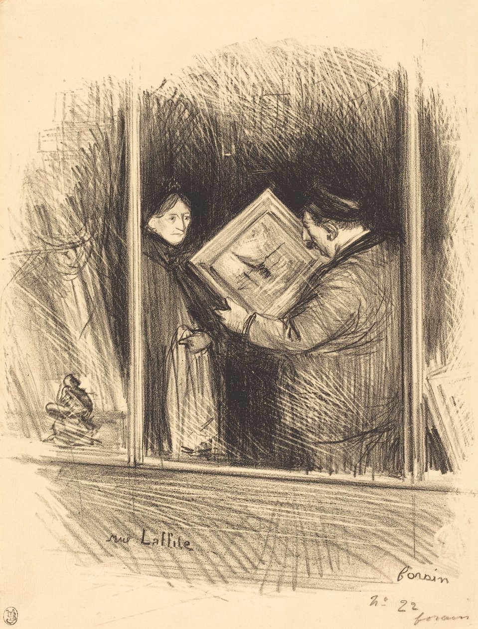 Laffitte utca alkotó: Jean Louis Forain