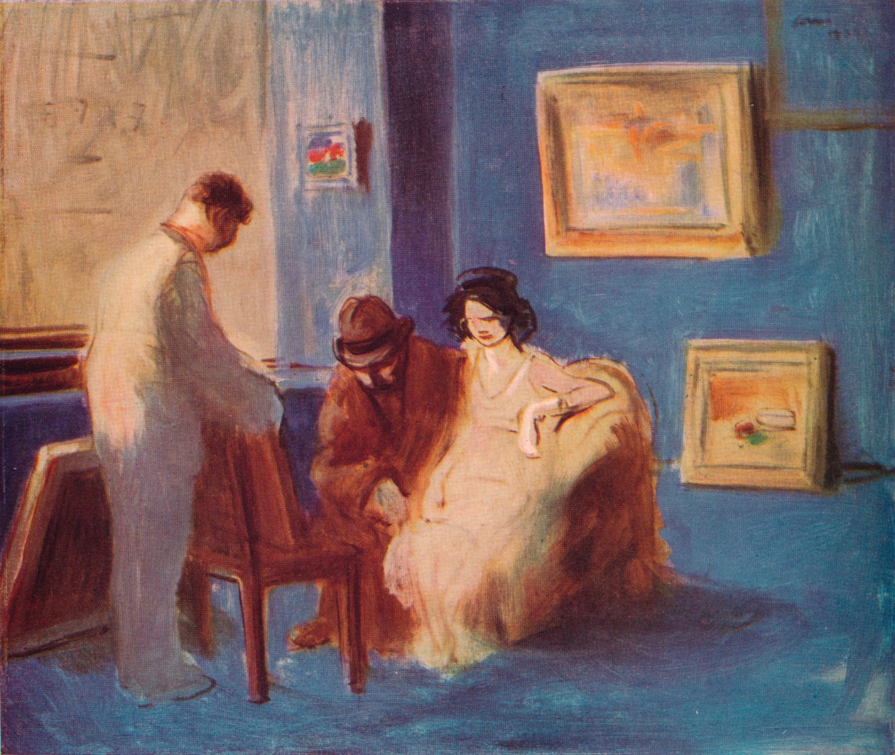 A képkereskedő, 1927 alkotó: Jean Louis Forain