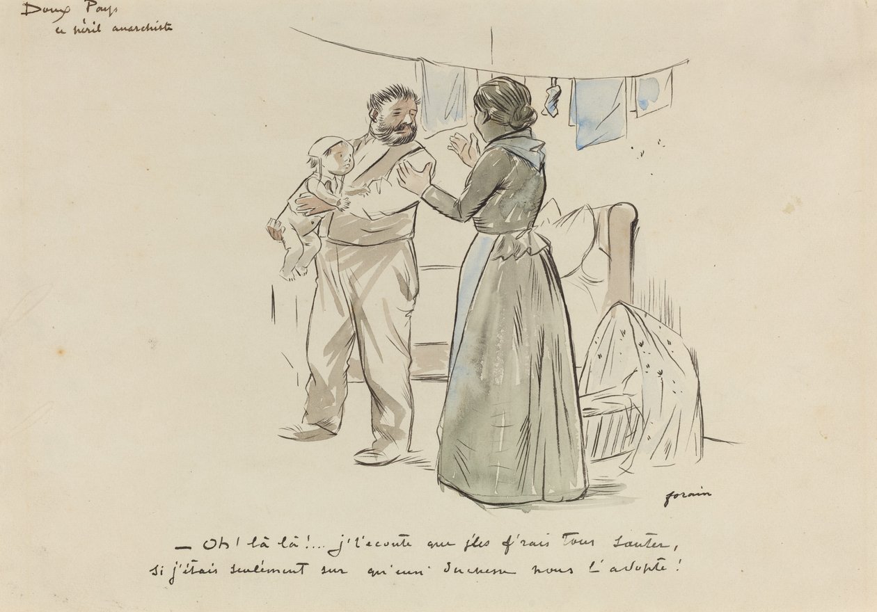 Az anarchista veszedelem alkotó: Jean Louis Forain