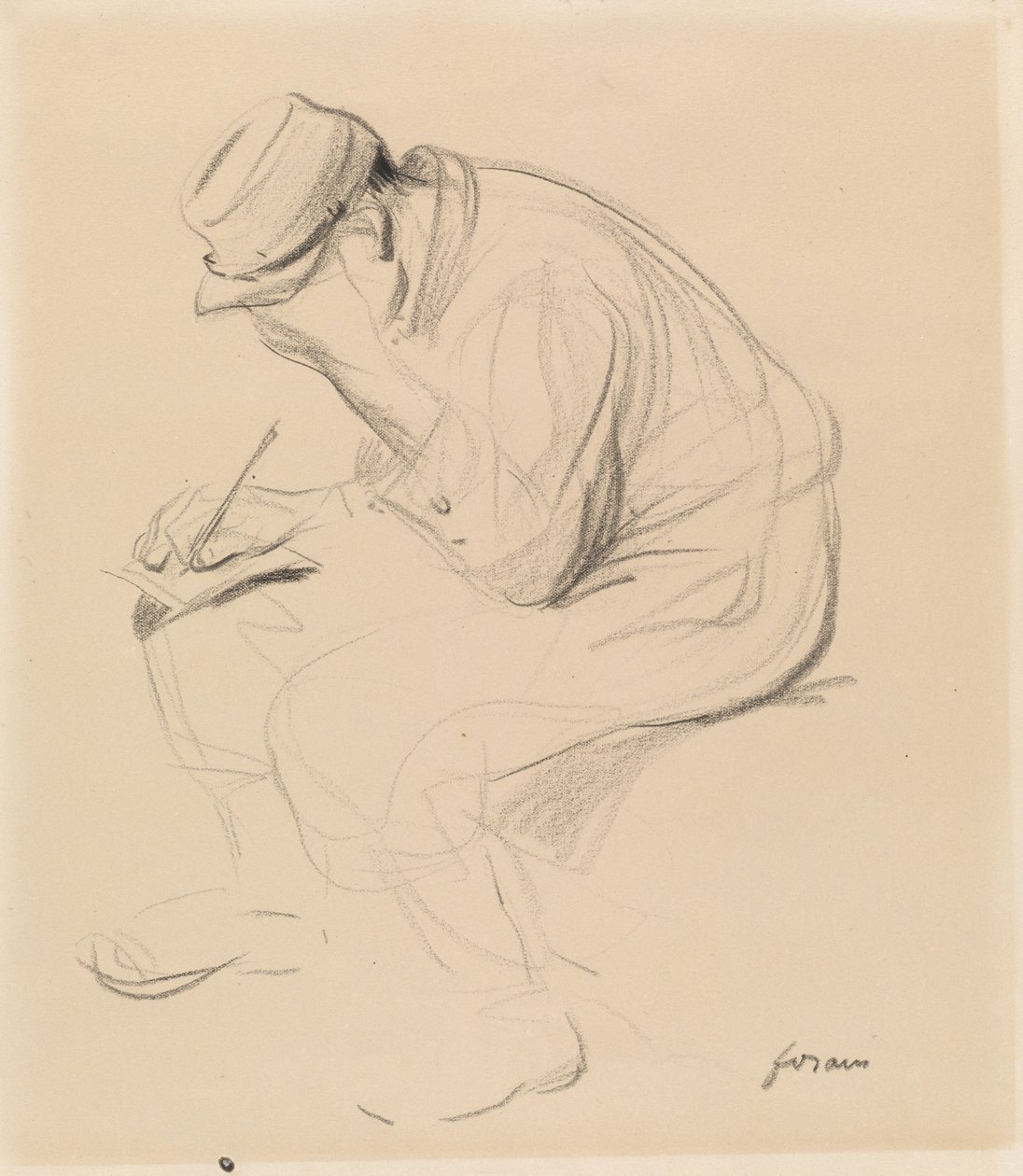 Le Poilu (Francia Katona Író Otthon) alkotó: Jean Louis Forain