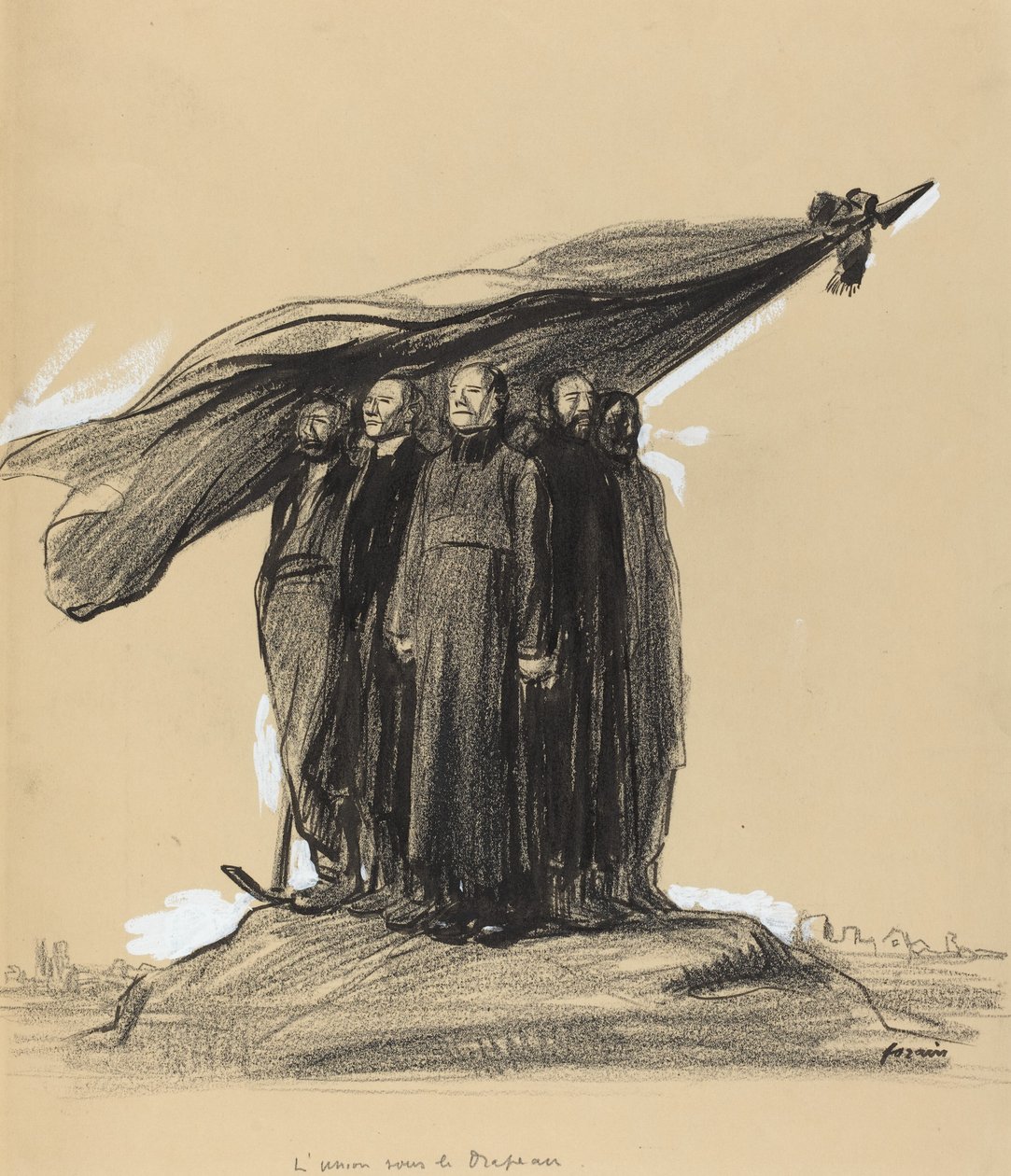 Unió a zászló alatt alkotó: Jean Louis Forain