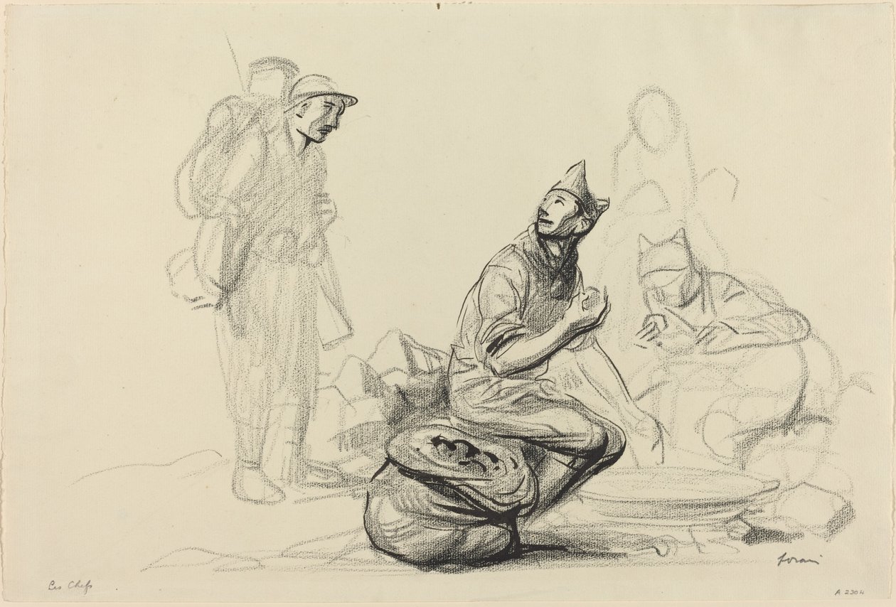 A szakácsok c. 19141919. alkotó: Jean-Louis Forain
