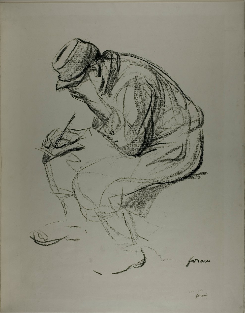A hadifogoly ruházata alkotó: Jean Louis Forain
