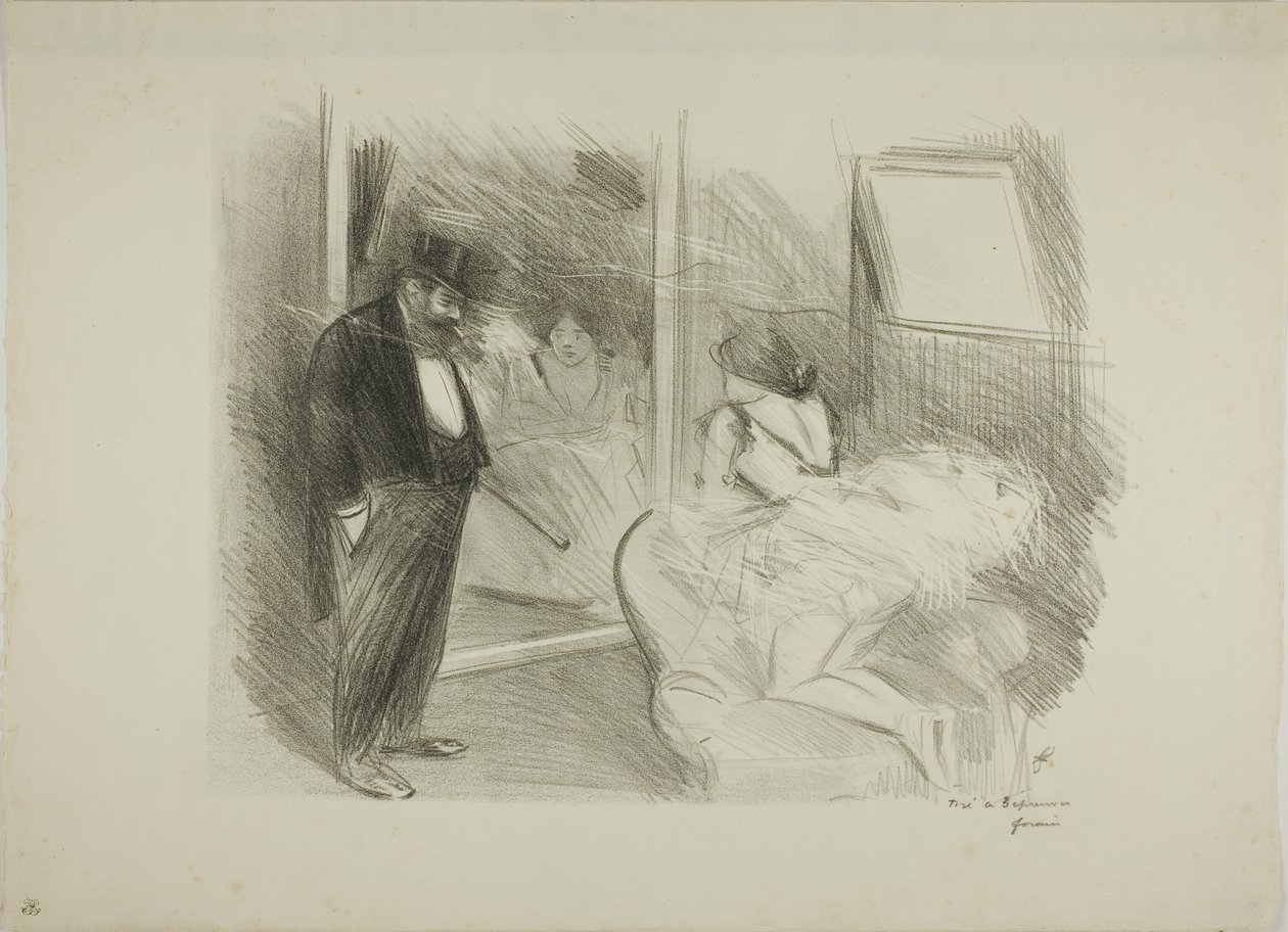 A táncosnő öltözője, első lemez alkotó: Jean Louis Forain