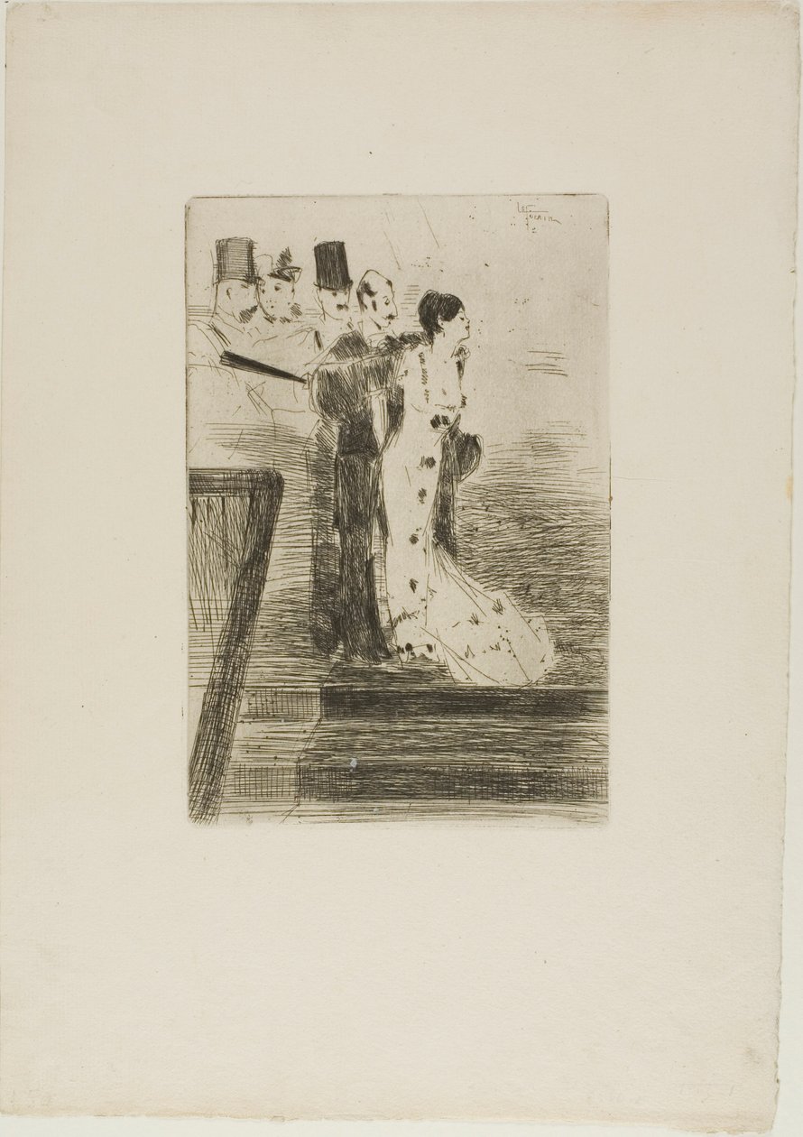 A csillag távozása alkotó: Jean Louis Forain