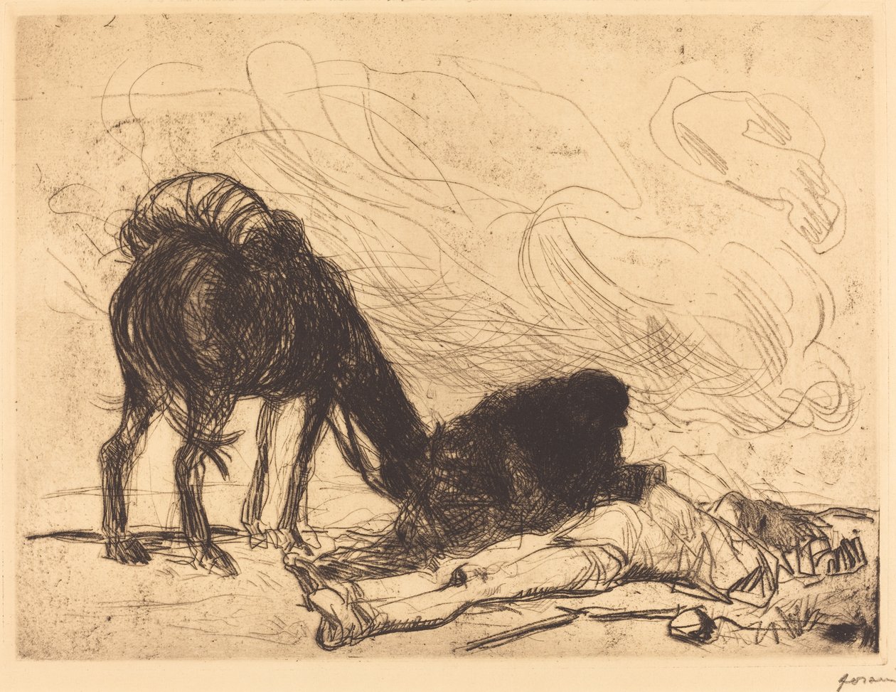 Az irgalmas szamaritánus alkotó: Jean Louis Forain