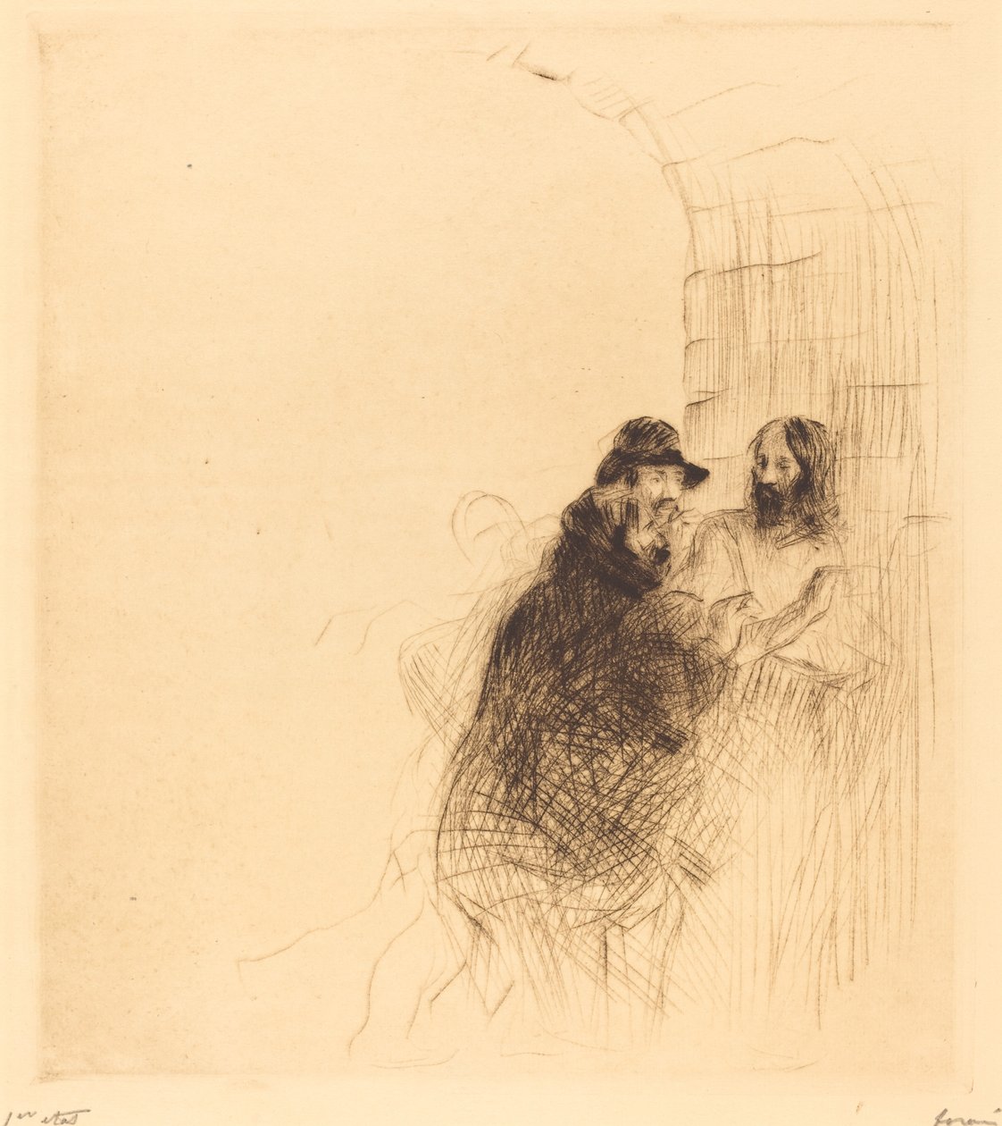 Találkozás a boltív alatt (második lemez) alkotó: Jean Louis Forain