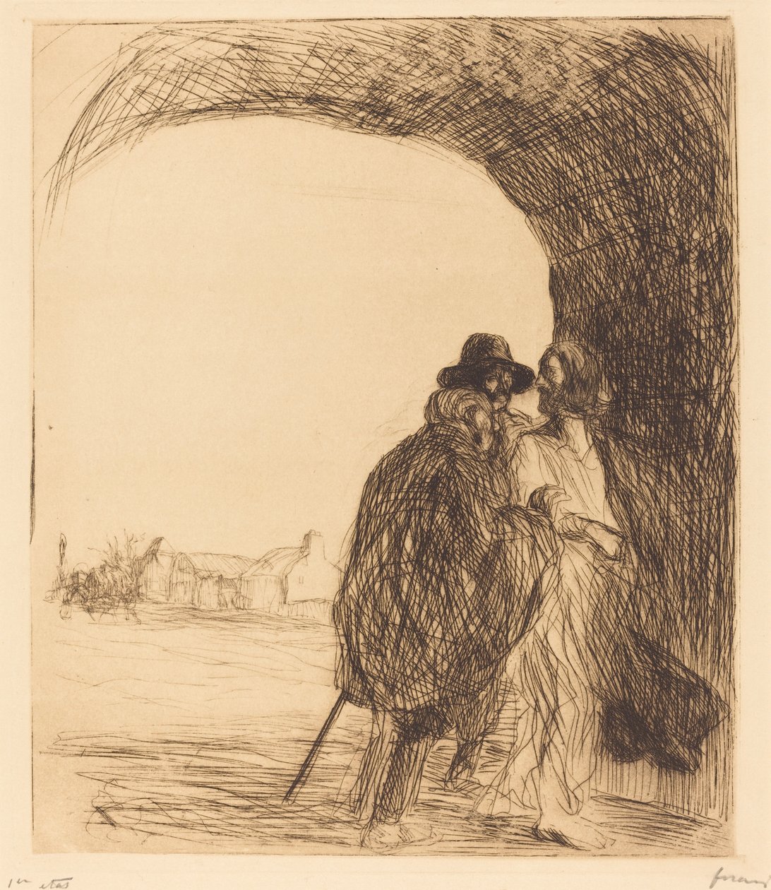 Találkozás a boltív alatt (harmadik lemez) alkotó: Jean Louis Forain