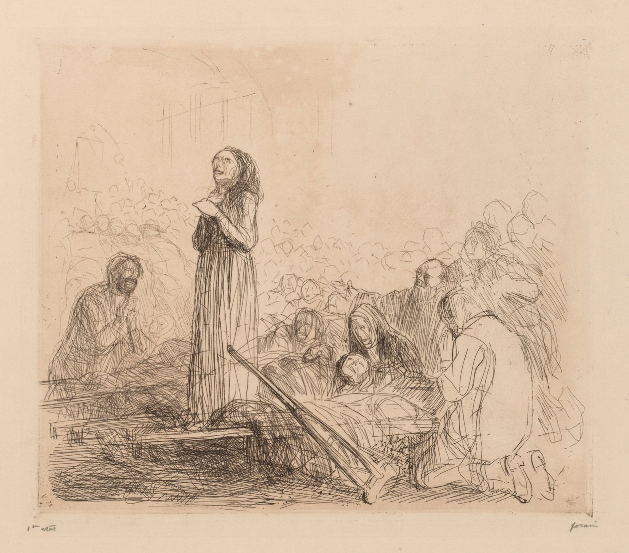 A Lourdes-i csoda alkotó: Jean Louis Forain