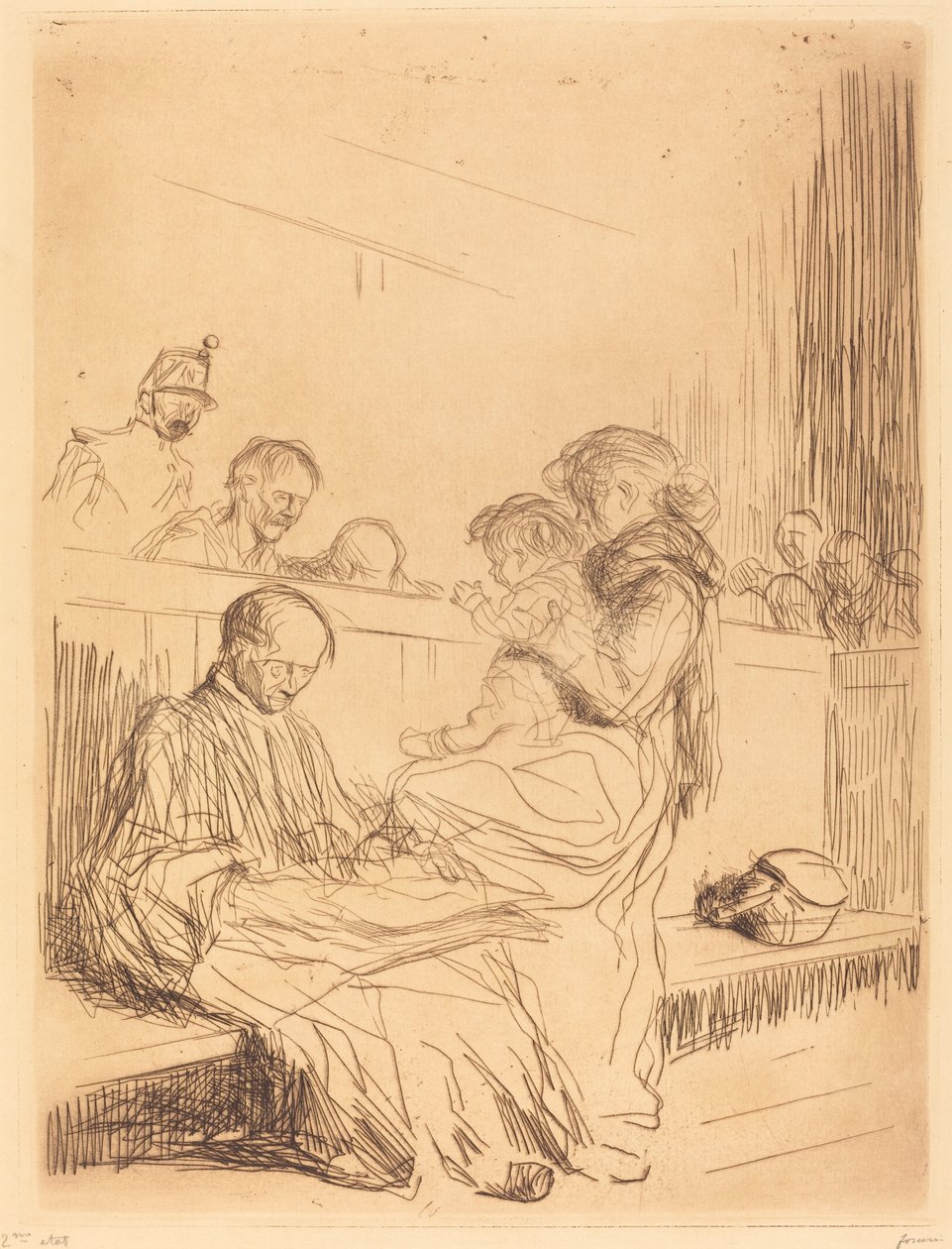A fogoly és a gyermek alkotó: Jean Louis Forain