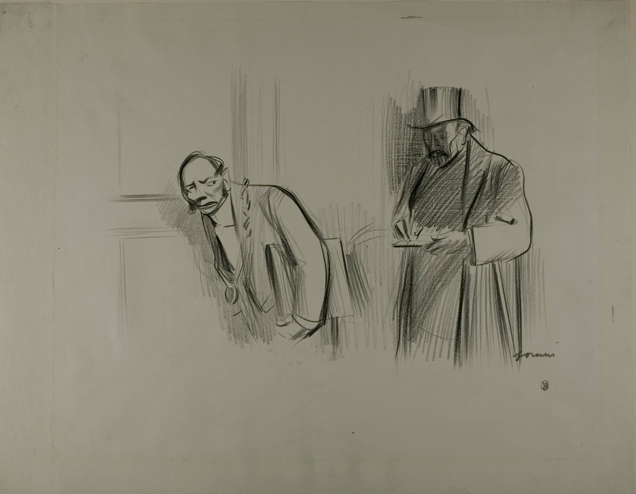 A Riporter alkotó: Jean Louis Forain
