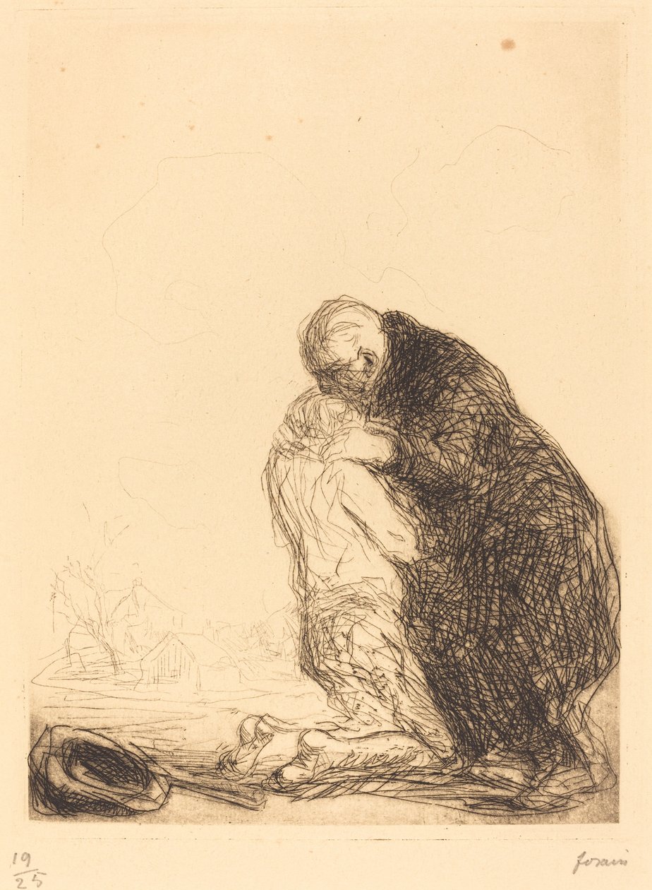 A tékozló fiú visszatérése (harmadik lemez) alkotó: Jean Louis Forain